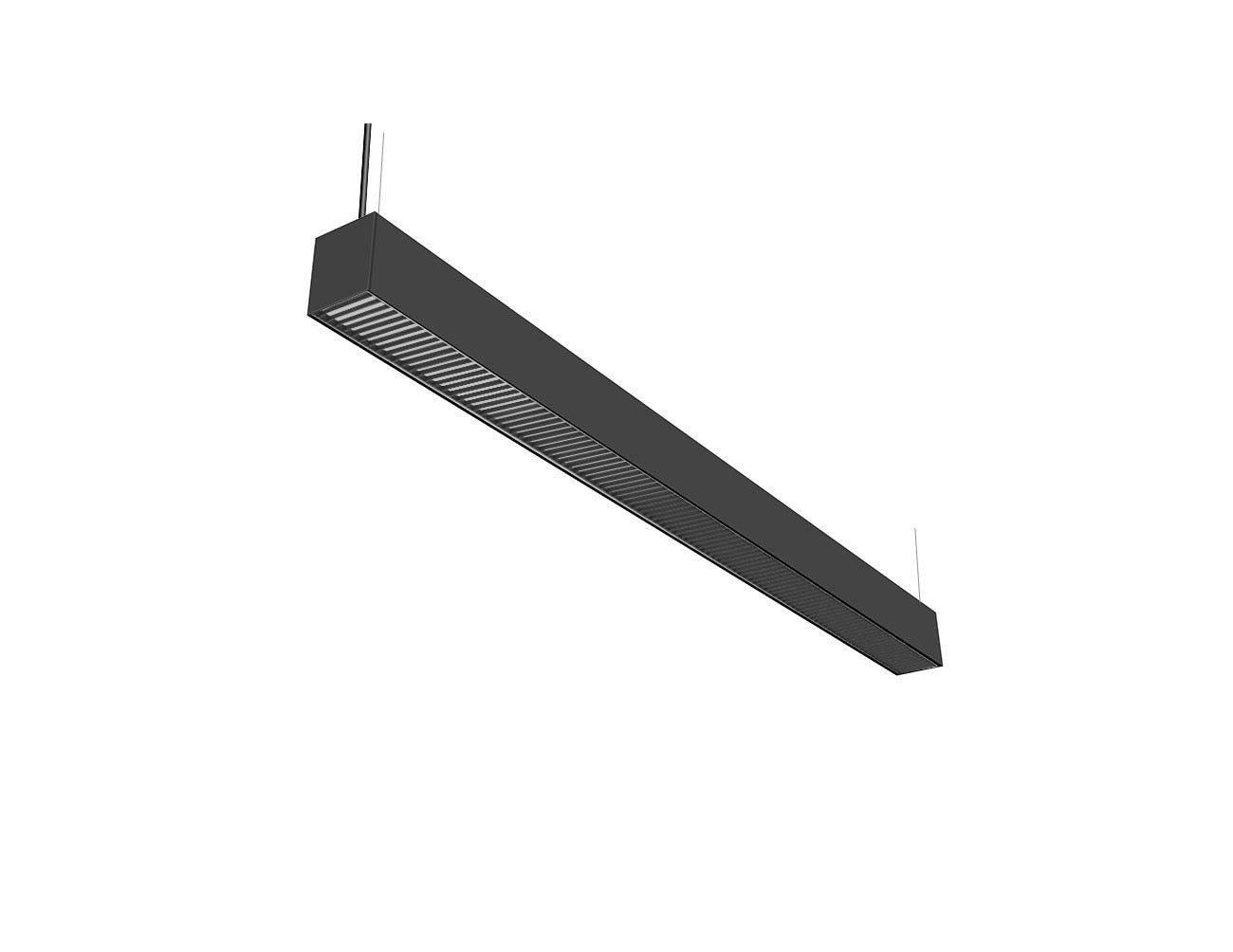 LED Linear Light - L8070 - Louver Lens - 4ft