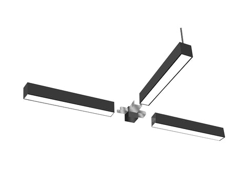 LED Linear Light - L8070 Accessories - T Shape Metal Splice Connector - 0