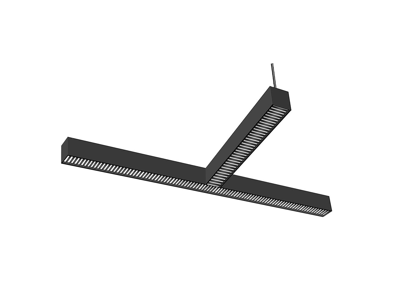 LED Linear Light - L8070 - Louver Lens - T Shape