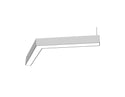 LED Linear Light - L8070 - Milky Flat Lens - 120° L Shape - 2