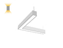 LED Linear Light - L8070 Luminous Splicer - Milky Flat Lens - L Shape-2