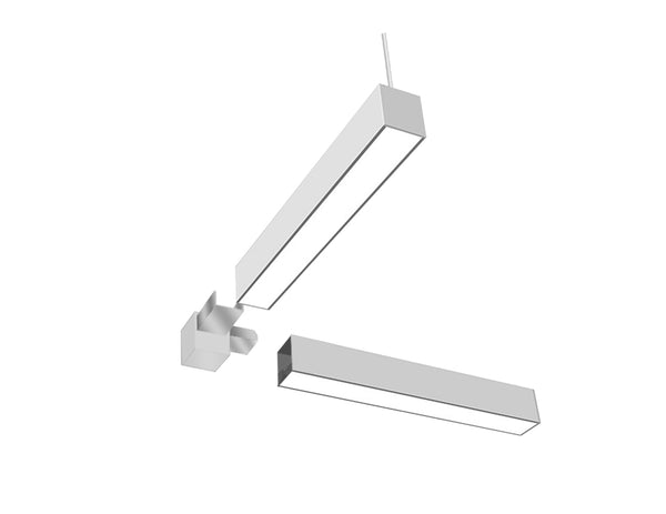 LED Linear Light - L8070 Accessories - L Shape Metal Splice Connector - 4