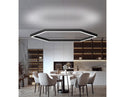 LED Linear Light - L8070 - Acoustic Housing - Milky Flat Lens - 120° L Shape - 6