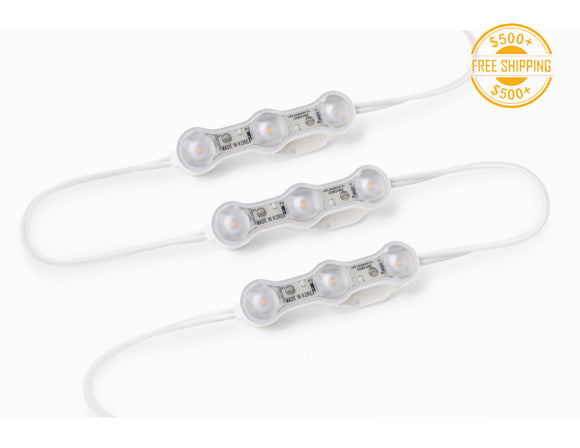 The LED modules feature Samsung 2835 chips, which provide excellent light transmittance and uniformity, making them a perfect choice for backlit channel letters and signs.