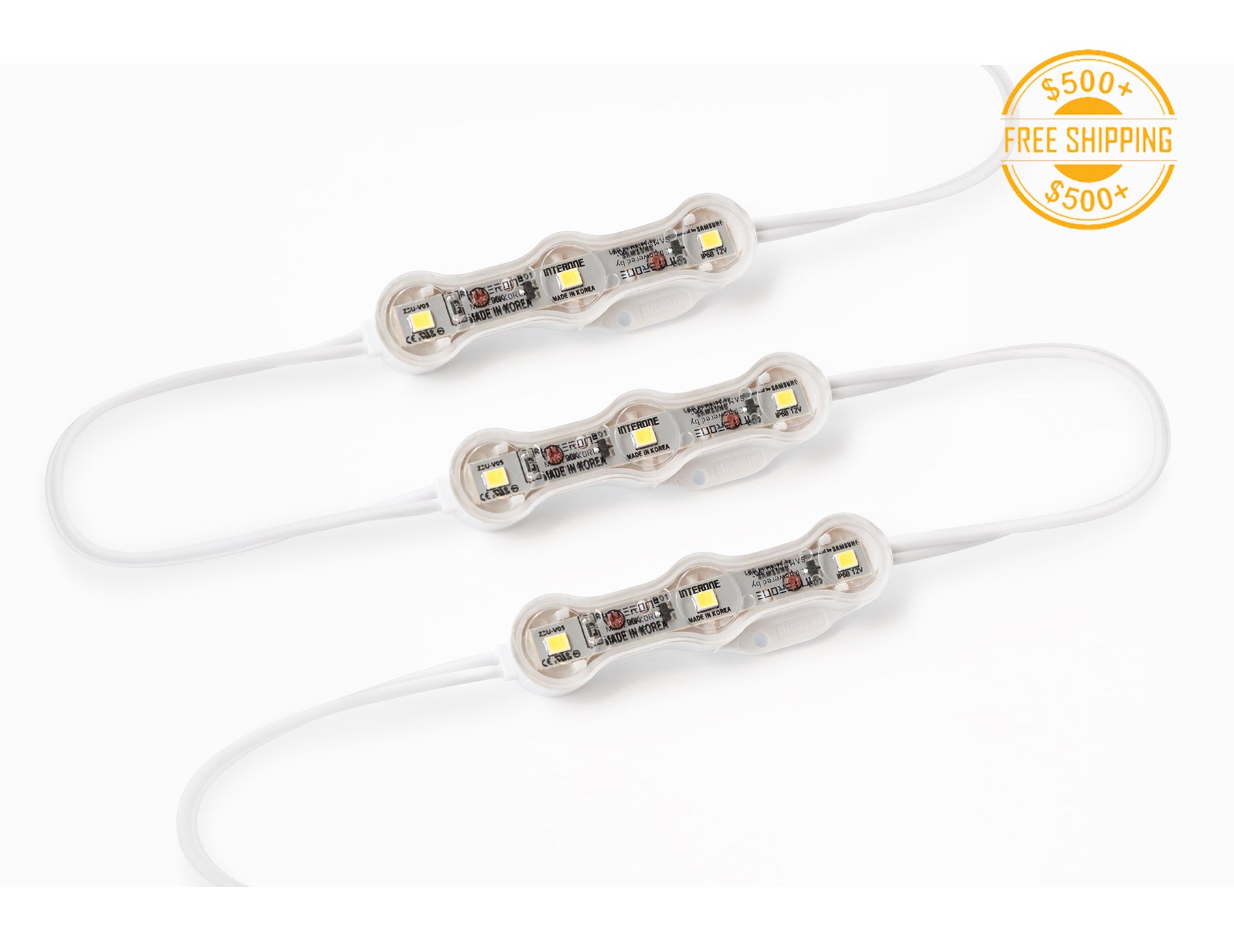 LED Module Light - Single Color - White (200pcs/bag) | GL LED US LIGHTING