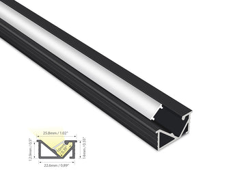 Dimensions of the GLQ 1326 aluminum channel.