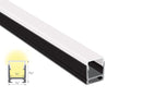 Dimensions of the YD 1418 aluminum channel.
