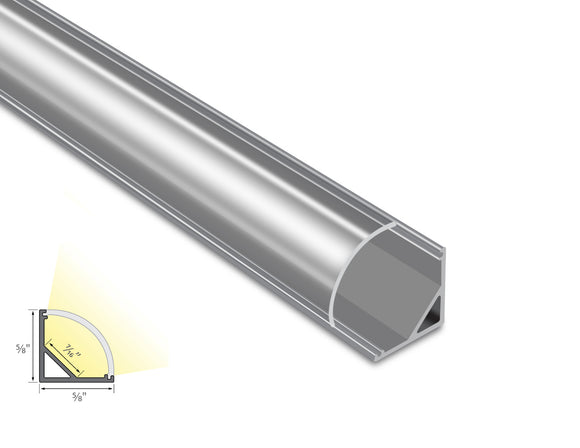 Dimensions of the YD 1002 aluminum channel.