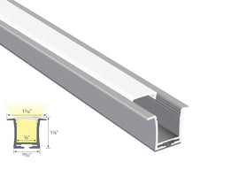 Dimensions of the GL 031 aluminum channel.