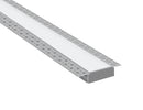 GL LED Wide Trimless Recess GL-081 Aluminum Channel with Milky Diffuser delivers broad, flush illumination for drywall lighting designs. Crafted from durable anodized aluminum, it offers smooth light diffusion and long-lasting thermal performance.