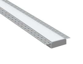 GL LED Wide Trimless Recess GL-081 Aluminum Channel with Milky Diffuser delivers broad, flush illumination for drywall lighting designs. Crafted from durable anodized aluminum, it offers smooth light diffusion and long-lasting thermal performance.