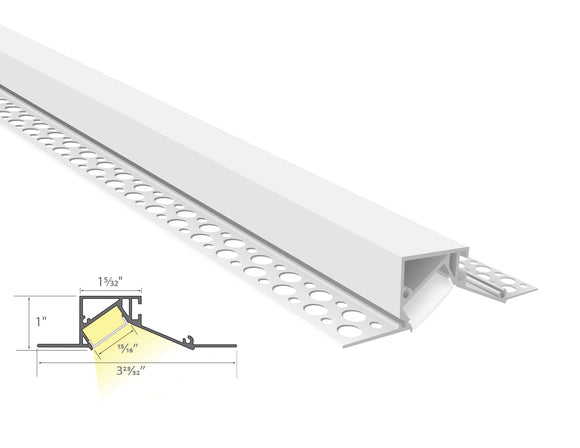 Dimensions of the GLQ 9526 aluminum channel.