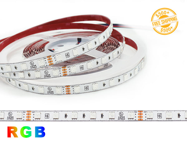 LED Strip Light - Color Changing - RGB - High Bright - Dry Location IP20 - 24V - 1