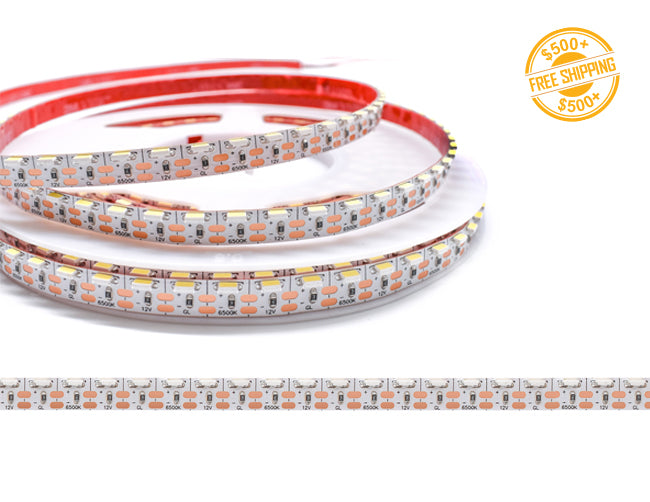 12V Side Bend LED strip light, flexible for side bending and custom cuts, perfect for installations on curved or irregular surfaces, ideal for letter and mirror backlighting.