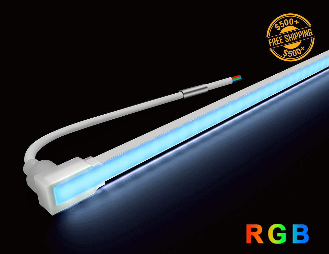 RGB Swimming Pool Light - Waterproof LED with corrosion protection, ideal for poolside ambiance, water features, and customizable lighting for events.