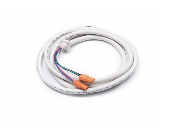GL LED L8070 up and down continuous run linear light fixture accessory- power cable white color