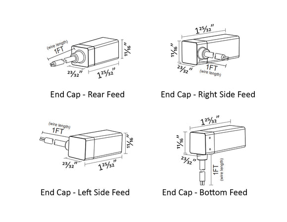 LED 1010N Neon Light - Top Bend Accessories - Power Lead