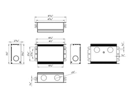 LED Dimmable Transformer - ELV Dimming - GLE-60W-24V-TDJ - 0
