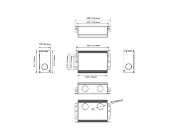LED Dimmable Transformer - ELV Dimming - GLE-96W-24V-TDJ - 0