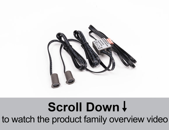 LED Door Control Sensor Switch - Double Detector for Under Cabinet Light
