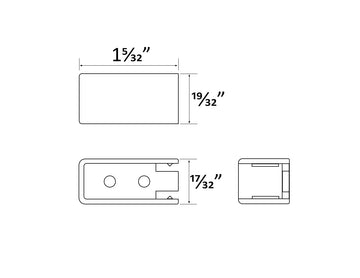 LED Drawer Light - Integrated - Bracket - 0