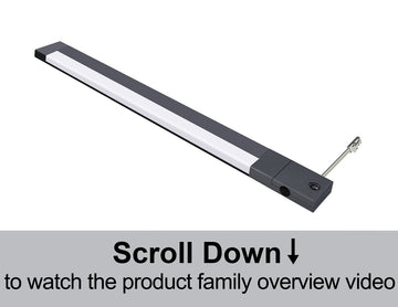 20925 Series Door-Sensor Linear Light – Smart LED lighting that turns on when the door opens.
