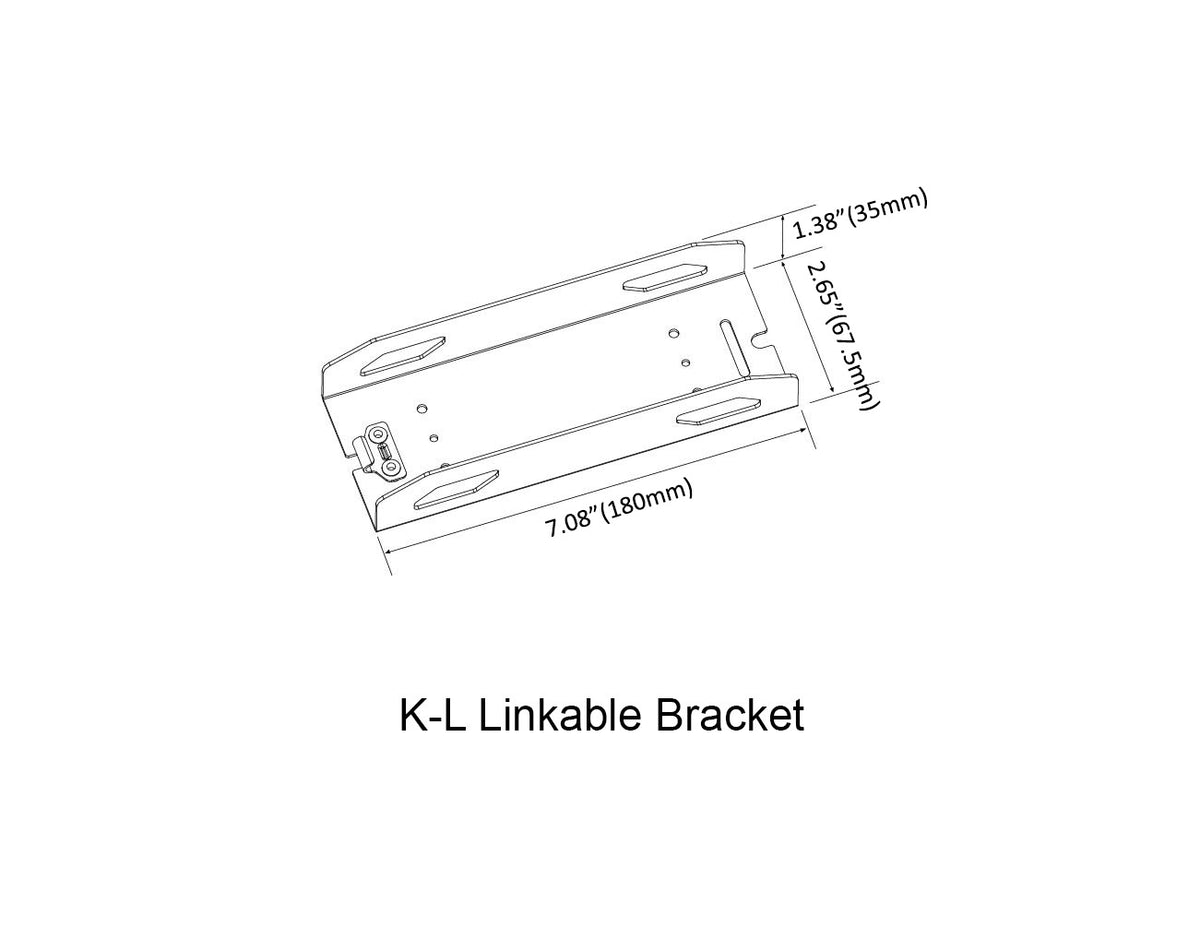 Linear Led Bracket LED Linear Light - L8070 Linkable Bracket | GL LED US LIGHTING