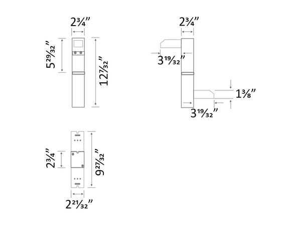 LED Linear Light - L8070 Accessories - Z Shape Metal Splice Connector