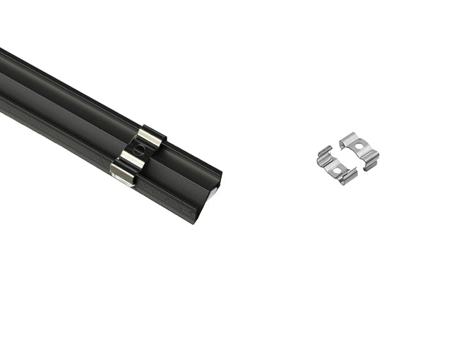 The GLQ 1811 aluminum channel with 1205 metal clip.