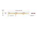 Ultra Bright White LED Strip Light - LEGEND7 Series Tape Light- High 97 CRI - 24V - IP54-5