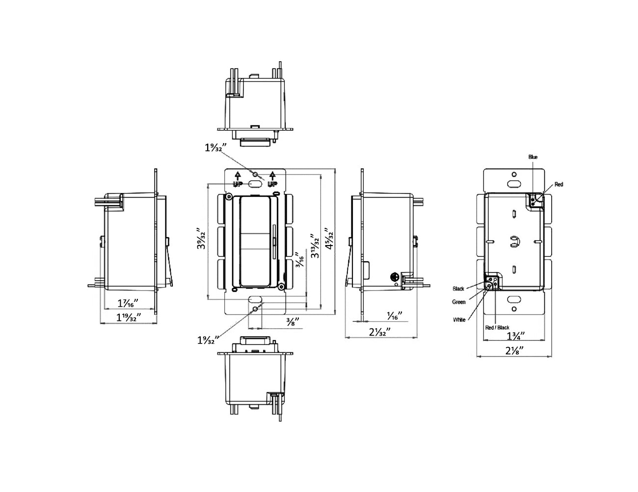 LiteRex - Integrated Constant Voltage Driver Built-in Dimmer 24V 96W