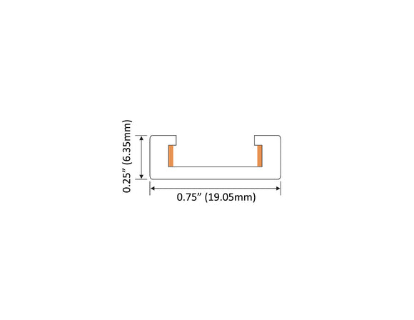 Magnetic Shelf Power Distribution Track