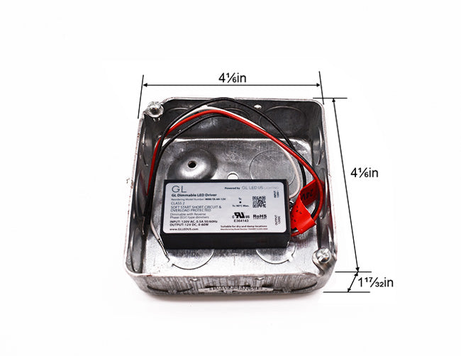 LED Mini Dimmable Driver - MINI-TA-60-12V - 0