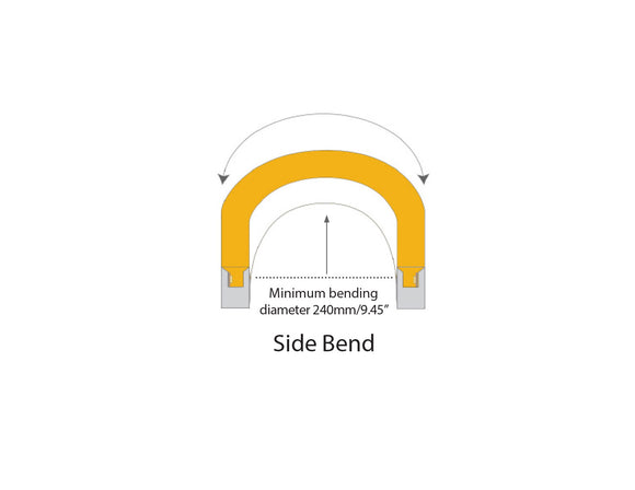 RGBW LED Swimming Pool Light Strip – Side Bend – Durable IP68 Rated Perfect for Outdoor Use