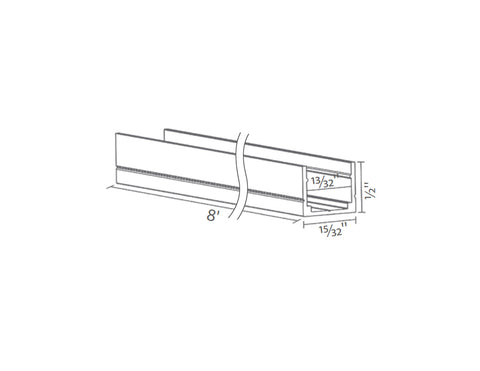 LED Neon Light 1010N Accessories - Mounting Channel - 0