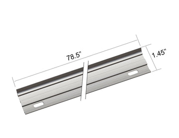 Aluminum Channel SHALLOW SKIRT Accessories - J016B Mountings - 0