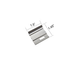 Aluminum Channel SHALLOW SKIRT Accessories - J016B Mountings