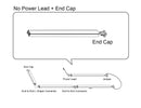 Surface Mount Under Cabinet Light - 31134 - Silver - Standard Brightness with Regular Power Lead-10