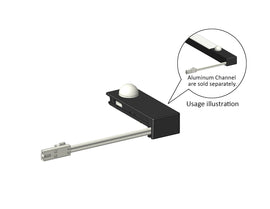 Built-in PIR sensor for cabinet and furniture lighting