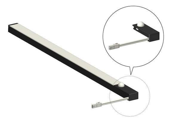 Built-in PIR sensor for cabinet and furniture lighting