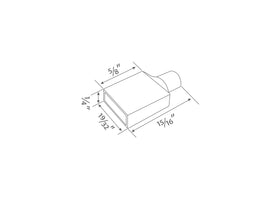 LED Strip Light - Sauna Light COB End Cap - 0
