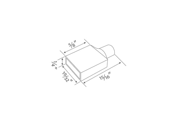 LED Strip Light - Sauna Light COB End Cap