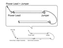 Surface Mount Under Cabinet Light - 31134 - Silver - Standard Brightness with Regular Power Lead-9