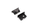 Aluminum Channel ANGLE RECESS Accessories - GLQ 1811 End Caps (pair)-1