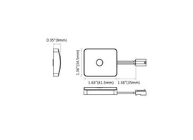 LDV RF Wireless Receiver for Under Cabinet Light - 0