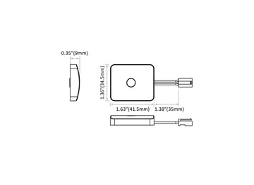 LDV RF Wireless Receiver for Under Cabinet Light - 0