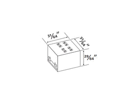 Strip to Strip Connector for RGB LED Strip Light STA3-RGB-S2S - 0