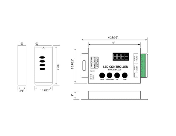 RGB Digital/SPI Controller