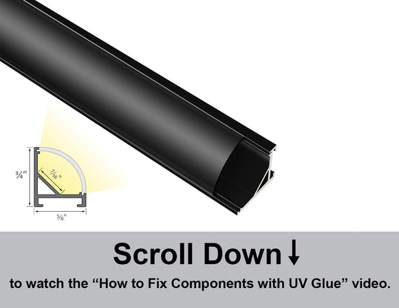 Dimensions of the GLQ 1619 aluminum channel.