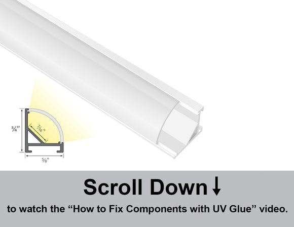 Dimensions of the GLQ 1619 aluminum channel.